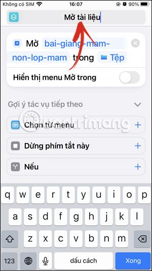 Hvernig á að opna skjöl fljótt af iPhone heimaskjánum