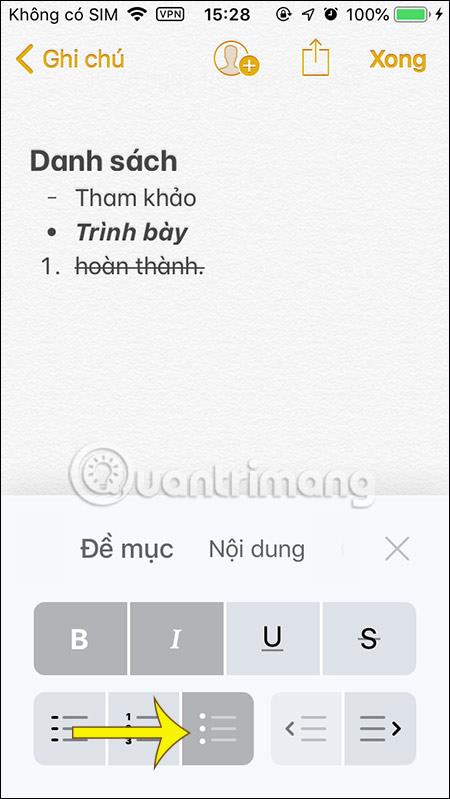 Sådan formateres Notes-noter på iPhone/iPad og Mac