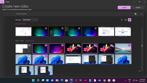 Kaip kurti vaizdo įrašus naudojant nuotraukų programą „Windows 11“.