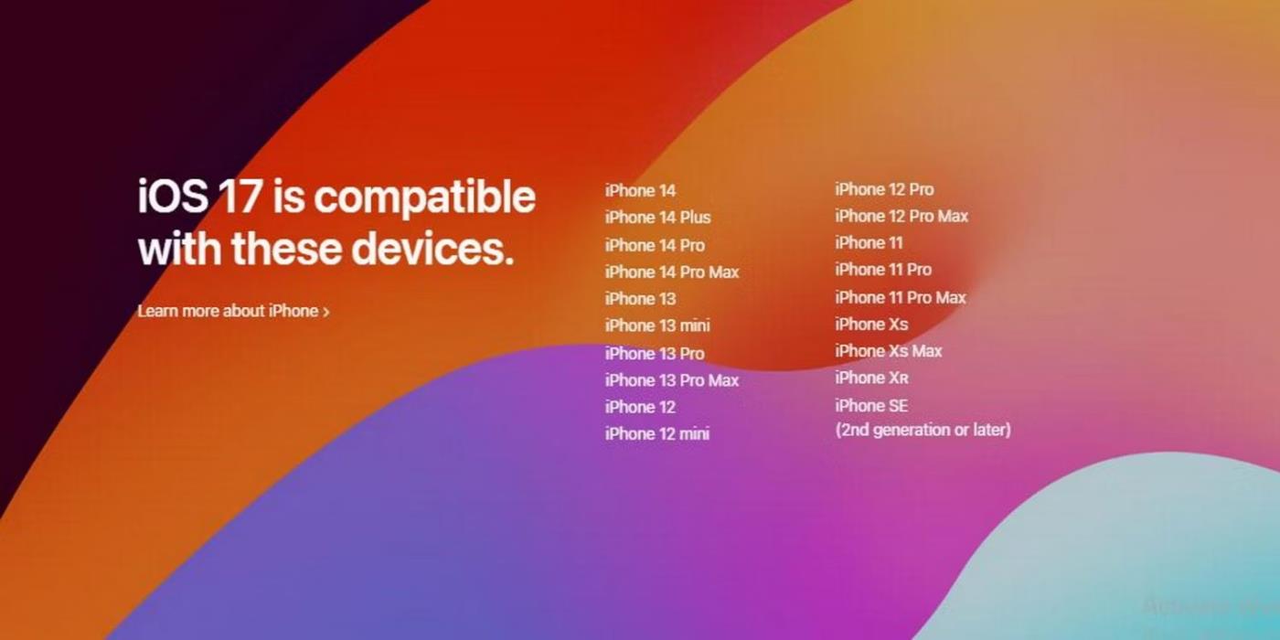 Které iPhony nebudou upgradovány na iOS 17 a proč?