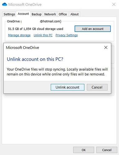 Trin til at deaktivere eller helt fjerne OneDrive-applikationen på Windows 10