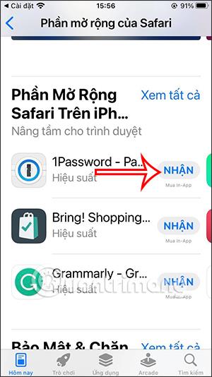 Як встановити розширення на Safari iPhone