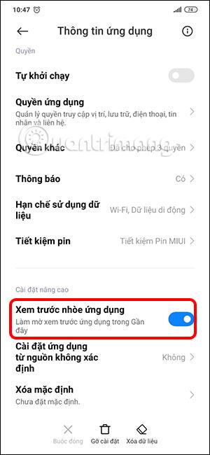 Hur man suddar multitasking-innehåll på Xiaomi-telefoner