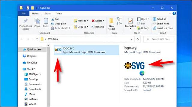 Як увімкнути мініатюри для файлів SVG у Windows 10