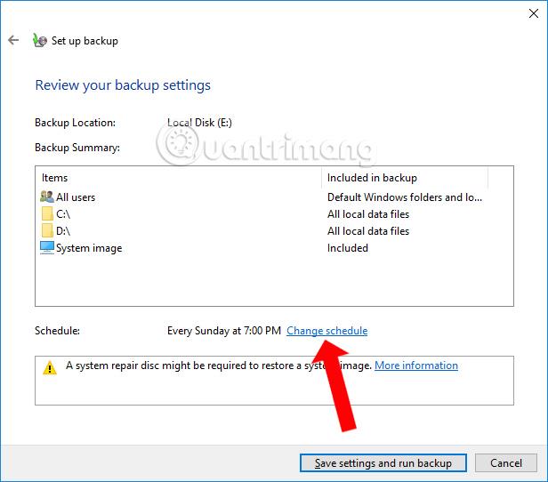 Kā automātiski dublēt operētājsistēmā Windows 10