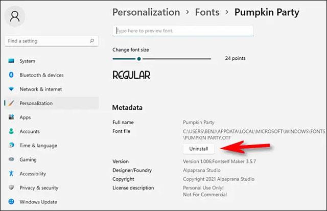 Kā instalēt (un atinstalēt) fontus operētājsistēmā Windows 11