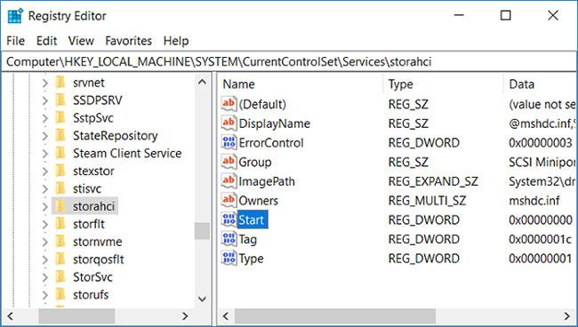 Az AHCI mód engedélyezése a Windows 10 rendszerben