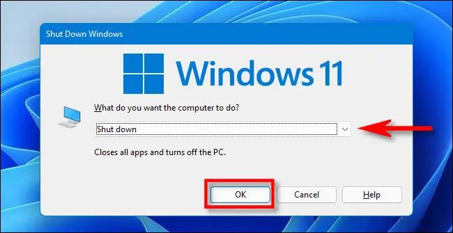 Yfirlit yfir leiðir til að slökkva á Windows 11 PC