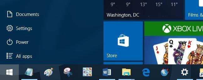 Възстановете изгубената икона на File Explorer в менюто "Старт" на Windows 10