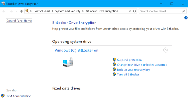 Hur aktiverar jag Full-Disk Encryption på Windows 10?