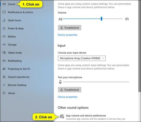 Sådan bruger du hovedtelefoner og eksterne højttalere parallelt på Windows 10 April Update