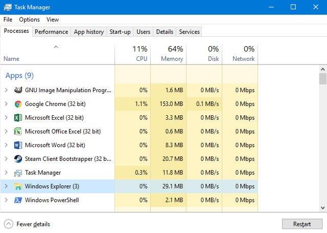 Hvernig á að laga algengar villur á verkefnastikunni í Windows 10