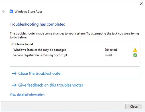 Så här åtgärdar du fel när du laddar ner appar i butiken när du uppgraderar till Windows 10 Creators Update