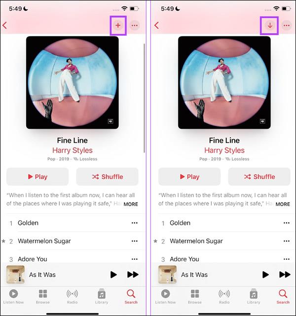 Kako preuzeti glazbu na Apple Music za slušanje offline