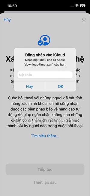Kaip įjungti „iMessage“ kontakto patvirtinimą „iPhone“.