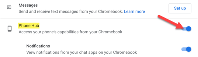 Kā izmantot Phone Hub, lai savienotu Chrome OS ar Android