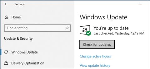 Microsoft advarer om, at et klik på Søg efter opdateringer vil gøre den nye Windows 10-opdatering ustabil