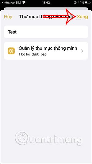 Kā lietot viedās mapes programmā Note iPhone