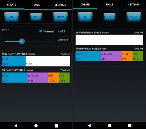 Geriausia atminties kortelių formatavimo programinė įranga, skirta Android telefonams