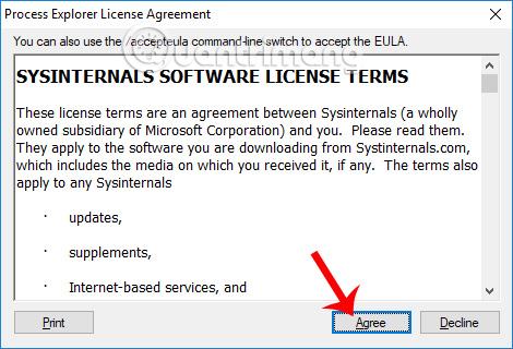 Jak testovat aplikace pomocí webové kamery pomocí Process Explorer