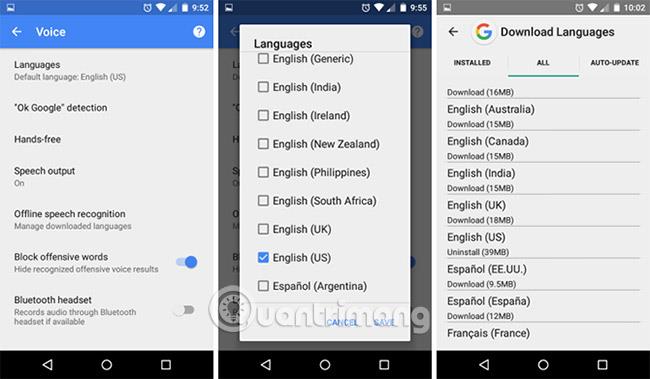 Virkjaðu tal-í-texta eiginleika á Android