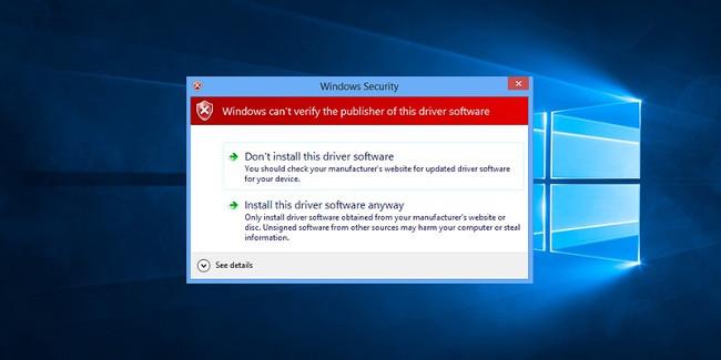 Πώς να εγκαταστήσετε μη υπογεγραμμένα προγράμματα οδήγησης στα Windows 10