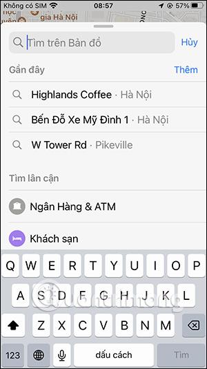 Jak přidat adresu domova na Apple Maps