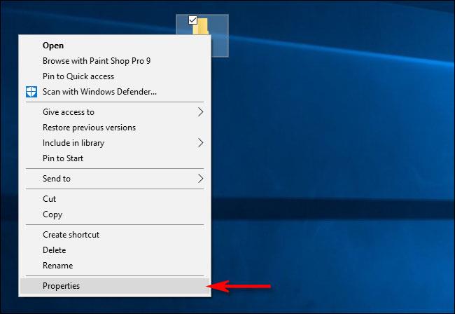 Kaip sukurti nematomus aplankus „Windows 10“ darbalaukyje