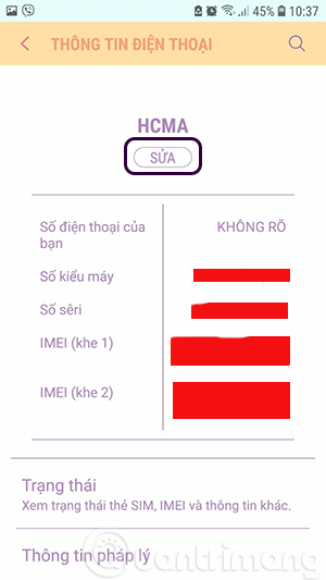 Hvernig á að breyta nafni Android síma