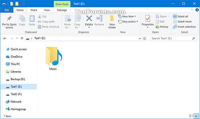 Kako premakniti lokacijo mape Music v sistemu Windows 10