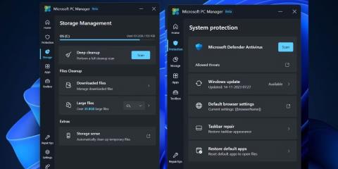 Kaip naudoti įrankių dėžę „Microsoft PC Manager“ sistemoje „Windows 11“.