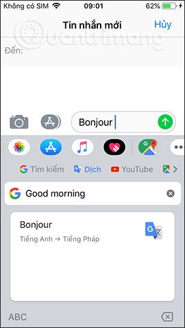 Kako prevesti poruke na aplikaciji Gboard tipkovnice