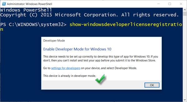 Vad är utvecklarläge på Windows 10? Hur aktiverar man detta läge?