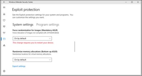 Виправте помилку Windows 10 і Windows 8, які не можуть використовувати функцію безпеки ASLR