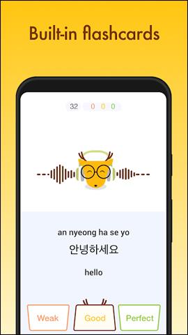 Programmer for å lære koreansk på telefonen