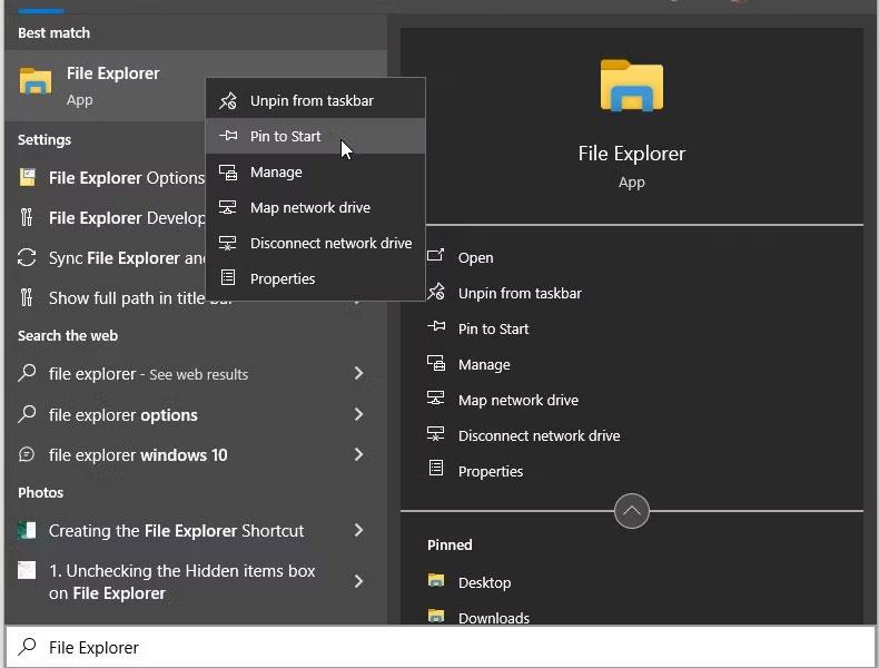 Kopsavilkums par veidiem, kā atvērt File Explorer operētājsistēmā Windows 11