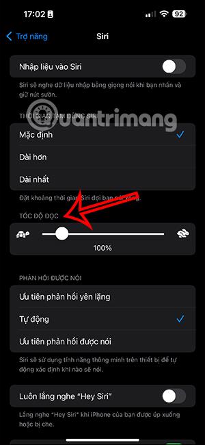 Jak upravit rychlost řeči Siri iPhone