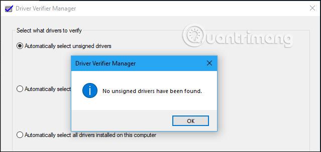 Lue lisää Driver Verifieristä Windows 10:ssä