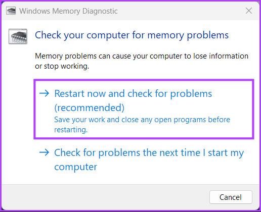 Hvernig á að nota Memory Diagnostic Tool á Windows 11