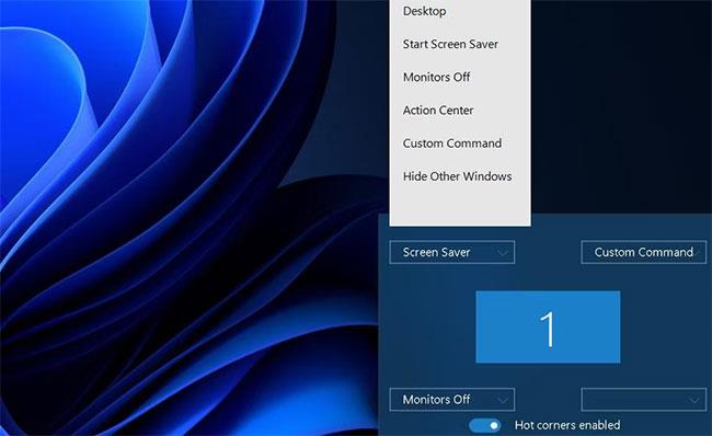 Hot Corners -ominaisuuden lisääminen macOS:stä Windows 11:een