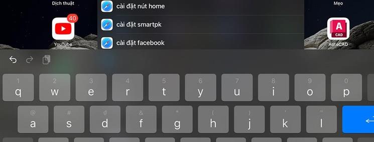 Kā iPad ierīcē ieslēgt taustiņsitienus, lai ātri rakstītu