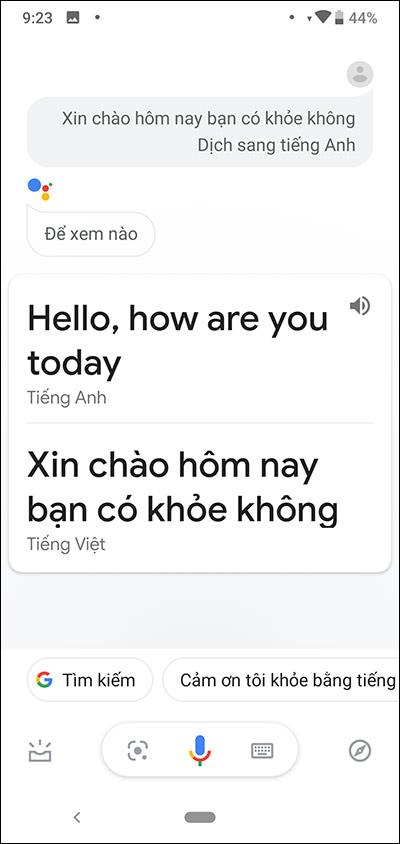 Sådan oversætter du stemme på Google Assistant