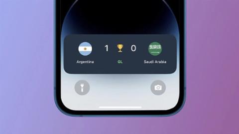 Forza Football: Kövesse a világbajnokság eredményeit az iPhone lezárási képernyőjén