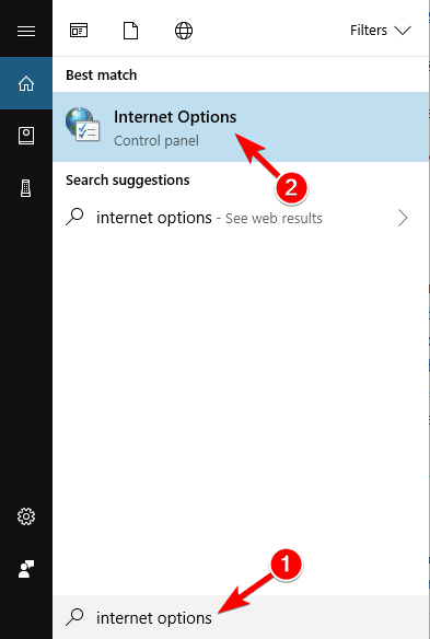 Ret Cant Connect to Proxy Server-fejl på Windows 10