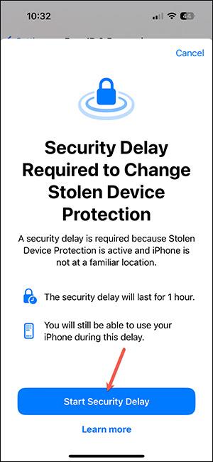 Jak zapnout ochranu iPhone při krádeži