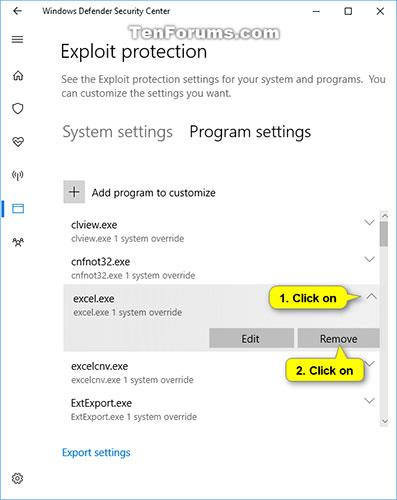 Βελτιώστε την ασφάλεια των Windows 10 με το Exploit Protection