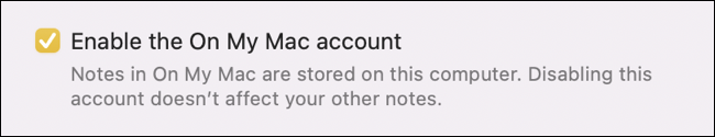 Hur man ställer in lokal Apple Notes-lagring på enheten (inte på iCloud)