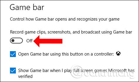 Hur man stänger av Game DVR på Windows 10