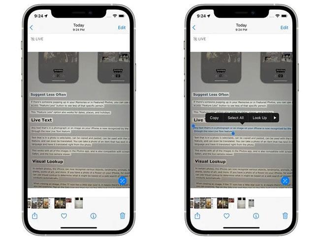 Nýir eiginleikar í Photos appinu á iOS 15