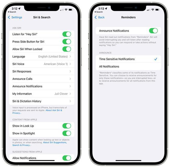 Hvað er nýtt í Notes and Reminders appinu á iOS 15